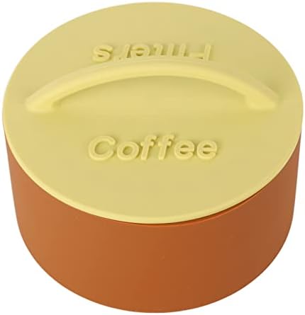 Coffee Filter Storage Holder Silicone Round Dispenser Organizer
