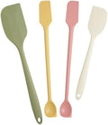 NiHome 4 Pcs Silicone Spatula Set, Heat Resistant Baking & Cooking