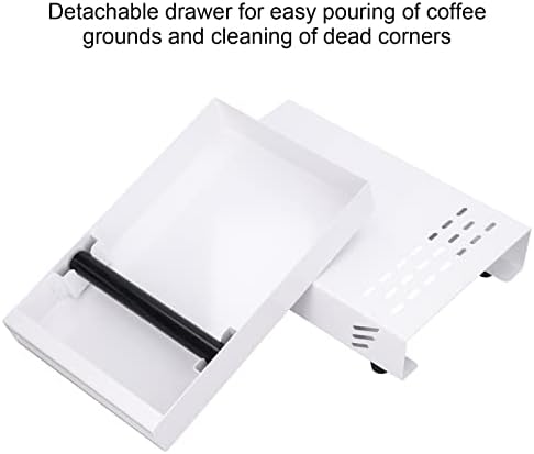Espresso Knock Box Drawer, Stainless Steel Coffee Ground Container