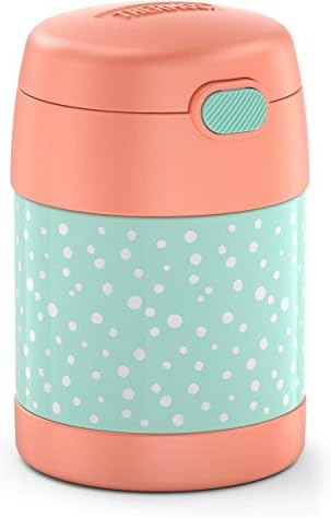 THERMOS FUNTAINER Kids Food Jar with Spoon, 10oz, Pastel Delight