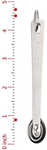 New Star Foodservice 42924 Stainless Steel Mini Measuring Spoons Set