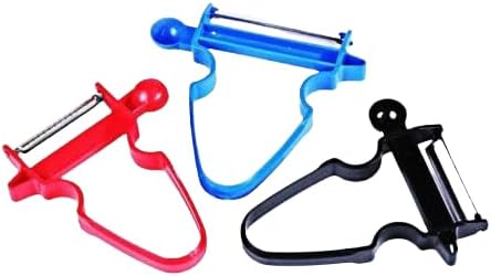 Multi-Function Trio Peeler Slicer Set of 3, Fruit & Vegetable Peelers
