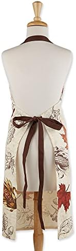 DII Unisex Fall & Thanksgiving Kitchen Apron, Adjustable Long Waist