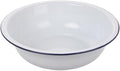 ABOOFAN Vintage Enamel Basin 11.02 Inch Round Enamel Dish Basin for
