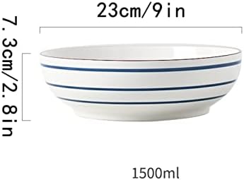 Salad Mixing Bowl Kitchen Soup Bowl, Cereal Bowl, Cereal Soup Oatmeal