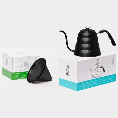 Barista Warrior Reusable Pour Over Filter & Kettle