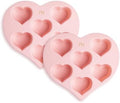 Paris Hilton Heart Silicone Cake Pan, Nonstick Heart Shaped Mold, Oven