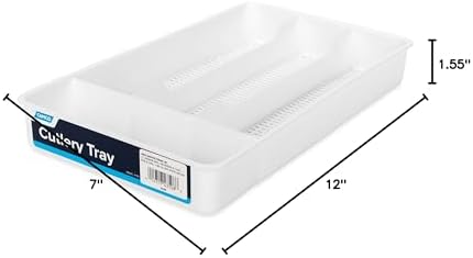 Camco 43508 Cutlery Tray - Designed for RV and Compact Kitchen Drawers