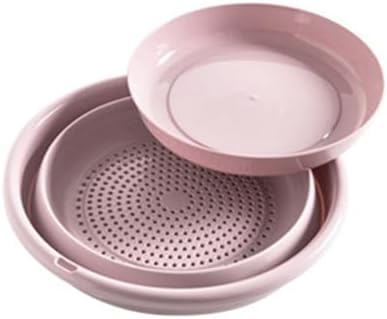 Drain Basket Multi-Function Collapsible Colander Round Silicone