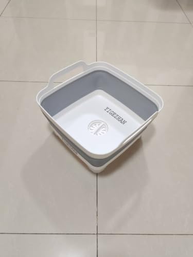 Yigezhan Collapsible Silicone Colander, Food Drain Basket, Space
