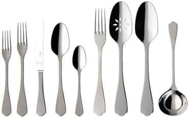 Villeroy & Boch Medina Collection 64-Piece Flatware Set, Service for
