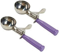 Soro Essentials- 3.75 oz Stainless Steel Disher #10 with Purple