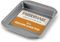 Farberware Nonstick Bakeware 9-Inch Square Cake Pan, Gray