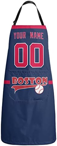 ANTKING Custom Apron with Pocket Custom Any Name and Any Number Gifts