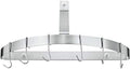 Cuisinart Chef's Classic Half-Circle Wall-Mount Pot Rack, Brushed Stainless