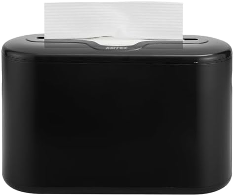 Countertop Paper Towel Holder Dispenser, Black-M