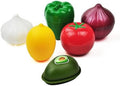 XIYUAN 6PCS Fruit and Vegetable Shaped Food Saver Reusable Sealed