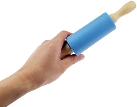 4 Pack Mini Small Rolling Pin 9 Inch Kids Rolling Pin Wooden Handle