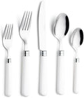 ANNOVA Silverware Set 20 Pieces Cutlery Stainless Steel Colorful Fun