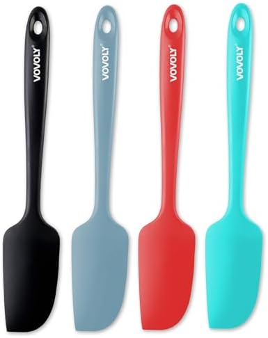 Mini Silicone Spatula - BPA Free Pro-Grade 600oF Heat-Resistant