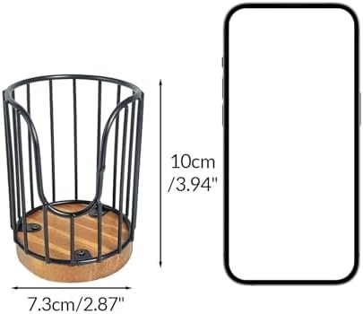 Coffee Filter Holder Basket Container, Organizer Iron Dispenser Coffee