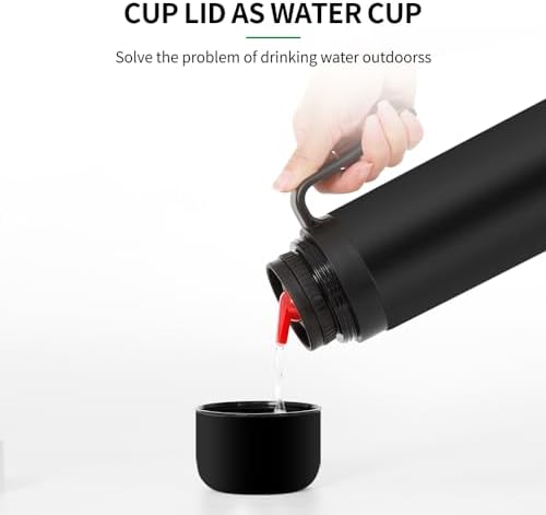CUOPRU Vacuum Insulated Bottle for Yerba Mate, Coffee, Tea, Water