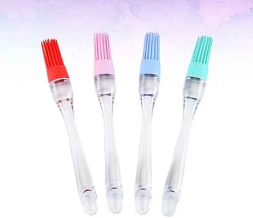 4pcs Silicone Pastry Brush Set for Baking and Bbq Grilling