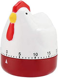 Cooking Timer Magnet, Lovely Chicken Timer Mechanical Kitchen Cooking