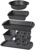LISI 7-Piece Nonstick Bakeware Set, Carbon Steel Baking Pans