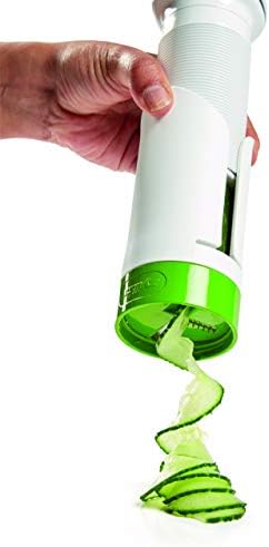 Zyliss Spiralizer and Slicer, White/Green