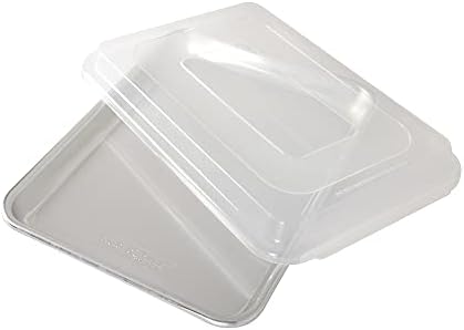 Nordic Ware Naturals Two Half Sheets with Lid Set, 3-Pieces and