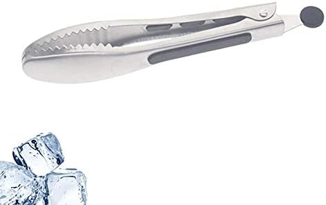 Stainless Steel Kitchen Tongs, 2-Piece Set, 8.8-Inch