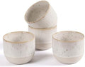 Ceramic Espresso Cups Set of 4, Double Walled Espresso Coffee Mugs for