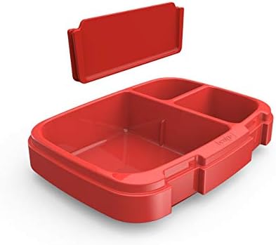 Bentgo Fresh Tray with Cover, Reusable 4-Compartment Meal Prep