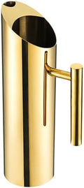 Hiceeden Stainless Steel Water Pitcher, 53oz/1.5L Modern Metal Pitcher