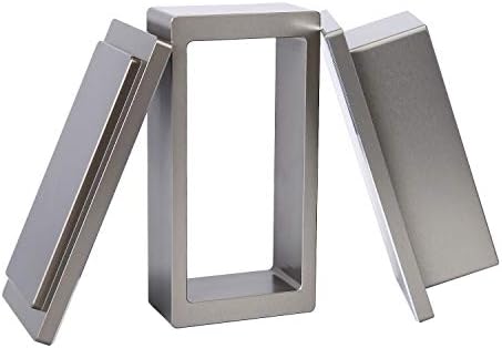 2x4 Inch Pre Press Mold, Made of Food Grade Anodized Aluminum - Pair