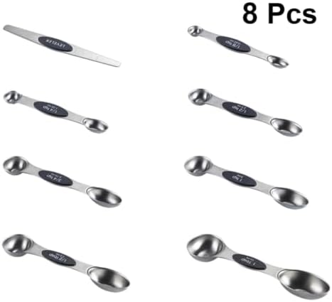 Stainless Steel Measuring Spoons Set, Double End Baking Tool