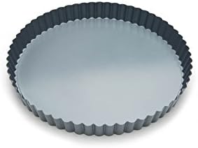 Fox Run Non-Stick 9-Inch Round Tart and Quiche Pan with Removable