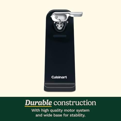 Cuisinart Electric Can Opener, One-Touch Operation, Nonslip Base