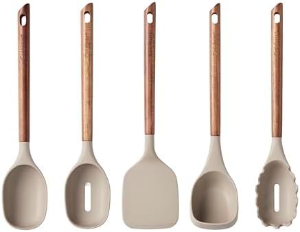 Cuisinart AcaciaFusion Set of 5 Tool Set, Tan