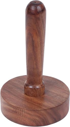 Durable Wooden Potato Masher with Ergonomic Handle | Vegetable Roti