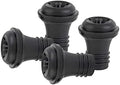 JATA HOGAR HVIN2215 Wine Stopper - Set of 4 Silicone Vacuum Stopper