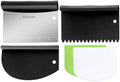 Suanyok Bench Dough Cutter-Flexible Plastic Bowl Scraper Kitchen