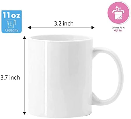 Sublimation Mugs, White Coffee Mugs 11oz Sublimation Coffee Cups AAA