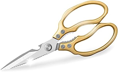 Kitchen Scissors, Heavy Duty Sharp Shears Dishwasher Safe, Kitchen