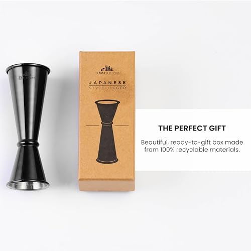 A Bar Above Japanese Style Jigger, 10 Measurements, Stainless Steel