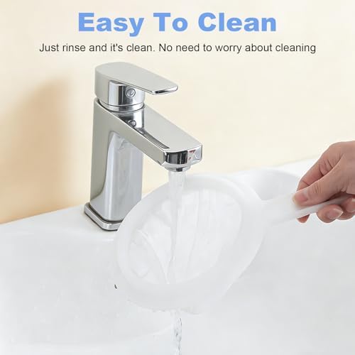 3 PCS Ultra-Fine Nylon Mesh Strainer - 100/200/300 Mesh Plastic Sieve