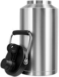 Insulated Water Bottle,1 Gallon Jug with Handle, 128oz Stainless
