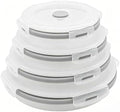 4 Pcs Silicone Collapsible Food Storage Containers with Lids, Silicone