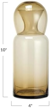 Bloomingville Glowing Glass Carafe Set, Amber